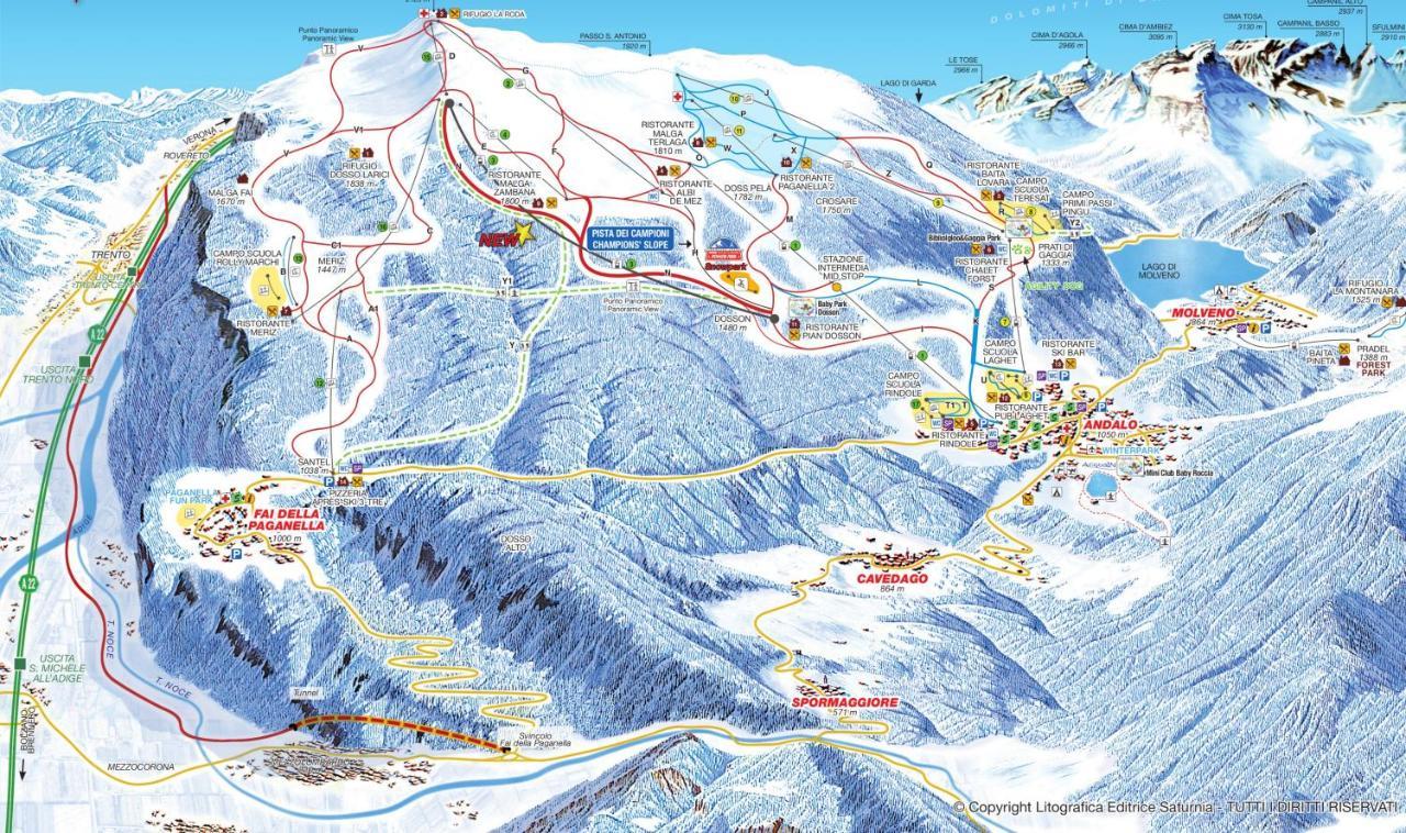 Chalet Relax Molveno E Andalo Dolomiti Βίλα Εξωτερικό φωτογραφία
